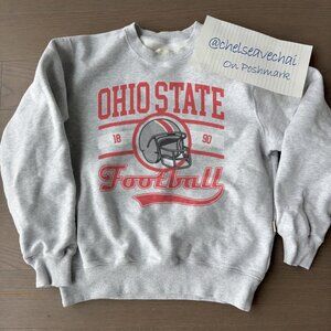 Vintage Ohio State University Football Sweatshirt, Ohio State Buckeyes Shirt Tee